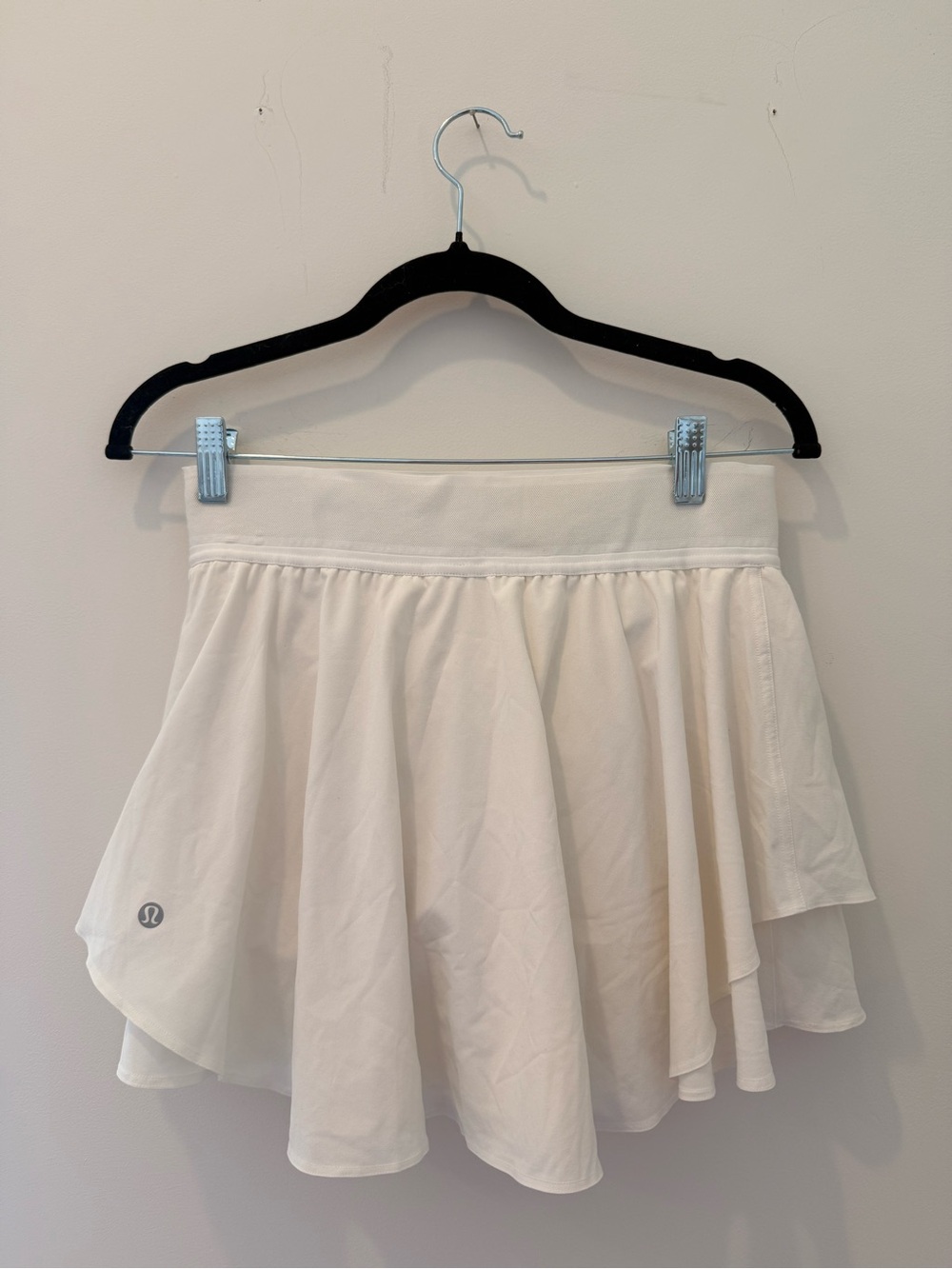lululemon athletica Cream Flared Skater Skirt